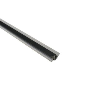 Decorwall 2-Part Internal Corner | Black | Plastic