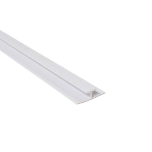 Decorwall 10.5mm Mid Joint | White | Plastic