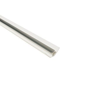 Decorwall 1-Part 8mm Internal Corner | Chrome | Plastic