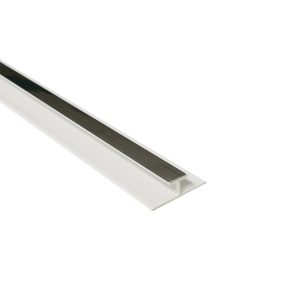 Decorwall 10.5mm Mid Joint | Chrome | Plastic
