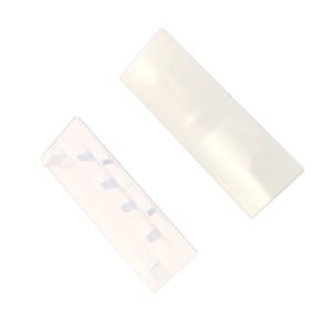 Decorwall Flat Edge Window Sill Board End Cap | White