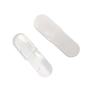 Decorwall Curved Edge Window Sill Board End Cap | White