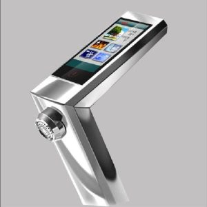 Digital Display Cold & Hot Mixer Bathroom Tap with Touch LCD Screen Temperature Controlled