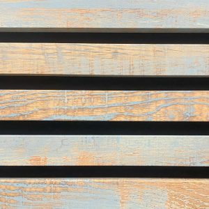 Sulcado® Acoustic Slatwall – Rustic Blue – 600mm × 2400mm