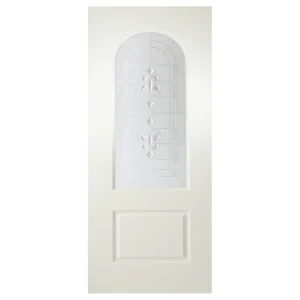 Arched Top Regal UPVC Internal Door – Regal Sandblast Arched Design