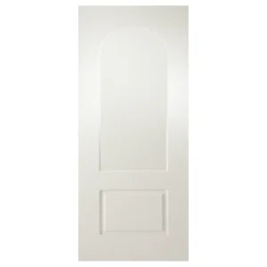 Arched Top Solid UPVC Internal Door – Clean Arched Privacy Panel