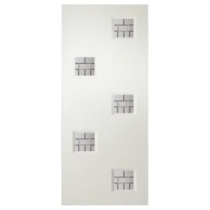 Charlotte Prairie UPVC Internal Door – Prairie Style Square Panels