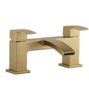 Decent Black Waterfall Bath Filler Tap