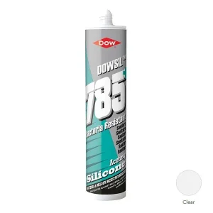 DOWSIL™ 785+ Bacteria Resistant Sanitary Silicone Sealant – Clear