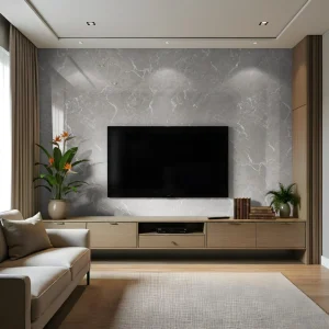 Pro-Tek Grey Carrara Plain Wall Panel