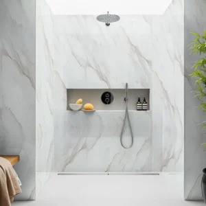 Pro-Tek Natural Carrara Plain Wall Panel