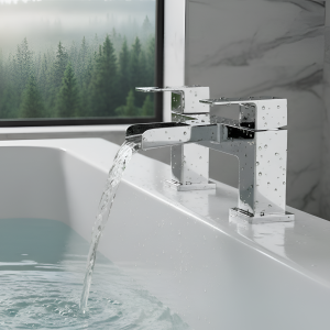 Niagra Chrome Waterfall Bath Filler Tap