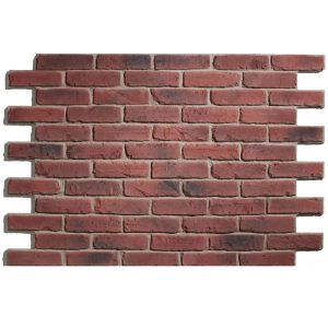 Decorwall British Brick Aged Red Panel Stone