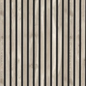 Sulcado® Lite Slatwall – Silver Birch – 600mm × 2400mm