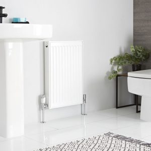 Evolve Type 11 Single Panel Single Convector Radiator 750 x 400mm White 2072 BTU