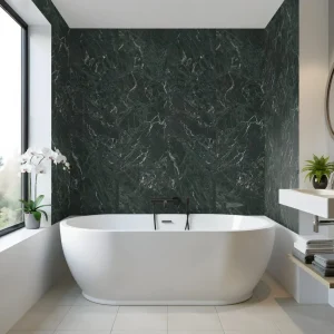 Pro-Tek Argos Black Double Tile Wall Panel