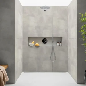 Pro-Tek Genoa Grey Double Tile Wall Panel