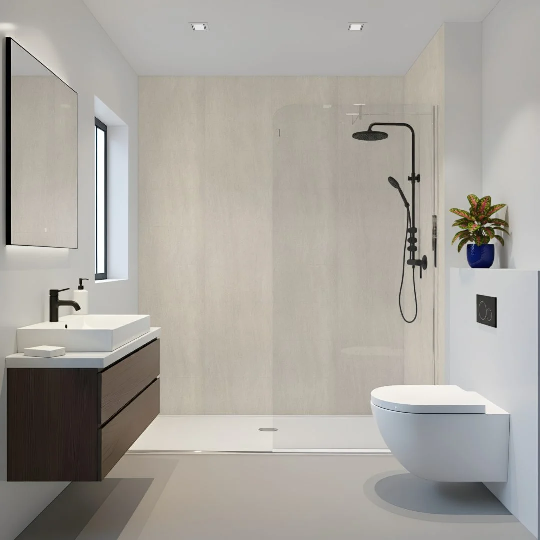 Pro-Tek Livorno Beige Multi Tile Wall Panel