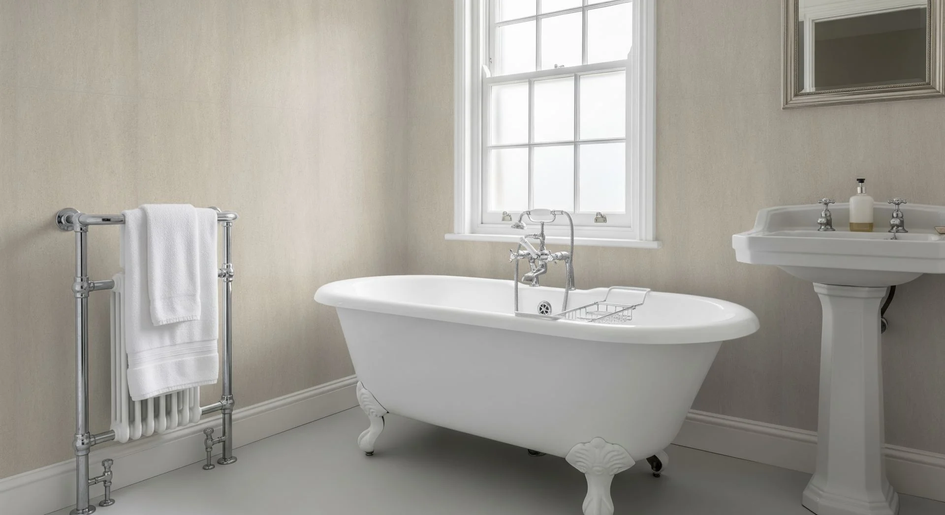 Pro-Tek Livorno Beige Double Tile Wall Panel