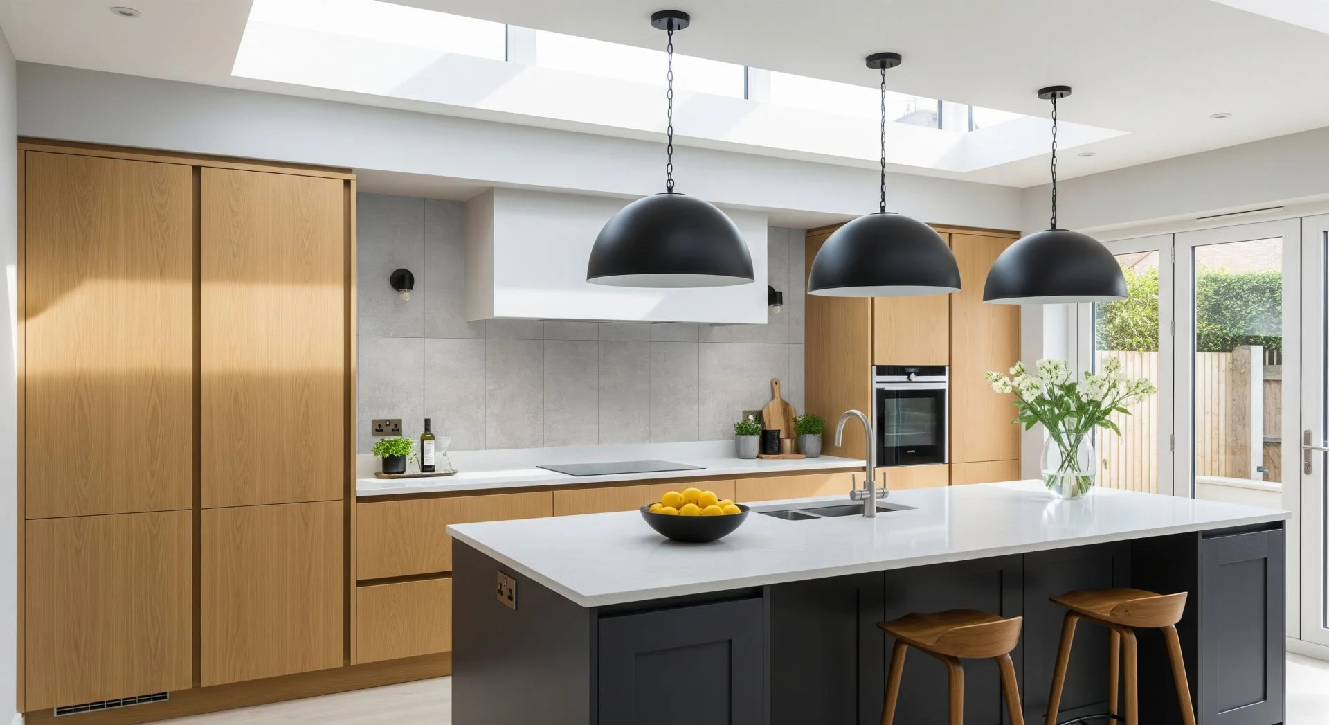 Pro-Tek Messina Grey Multi Tile Wall Panel - Image 3