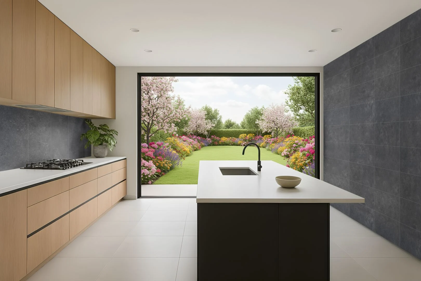 Pro-Tek Monza Grey Multi Tile Wall Panel - Image 4