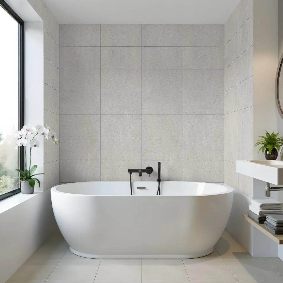 Pro-Tek Torino Grey Multi Tile Wall Panel